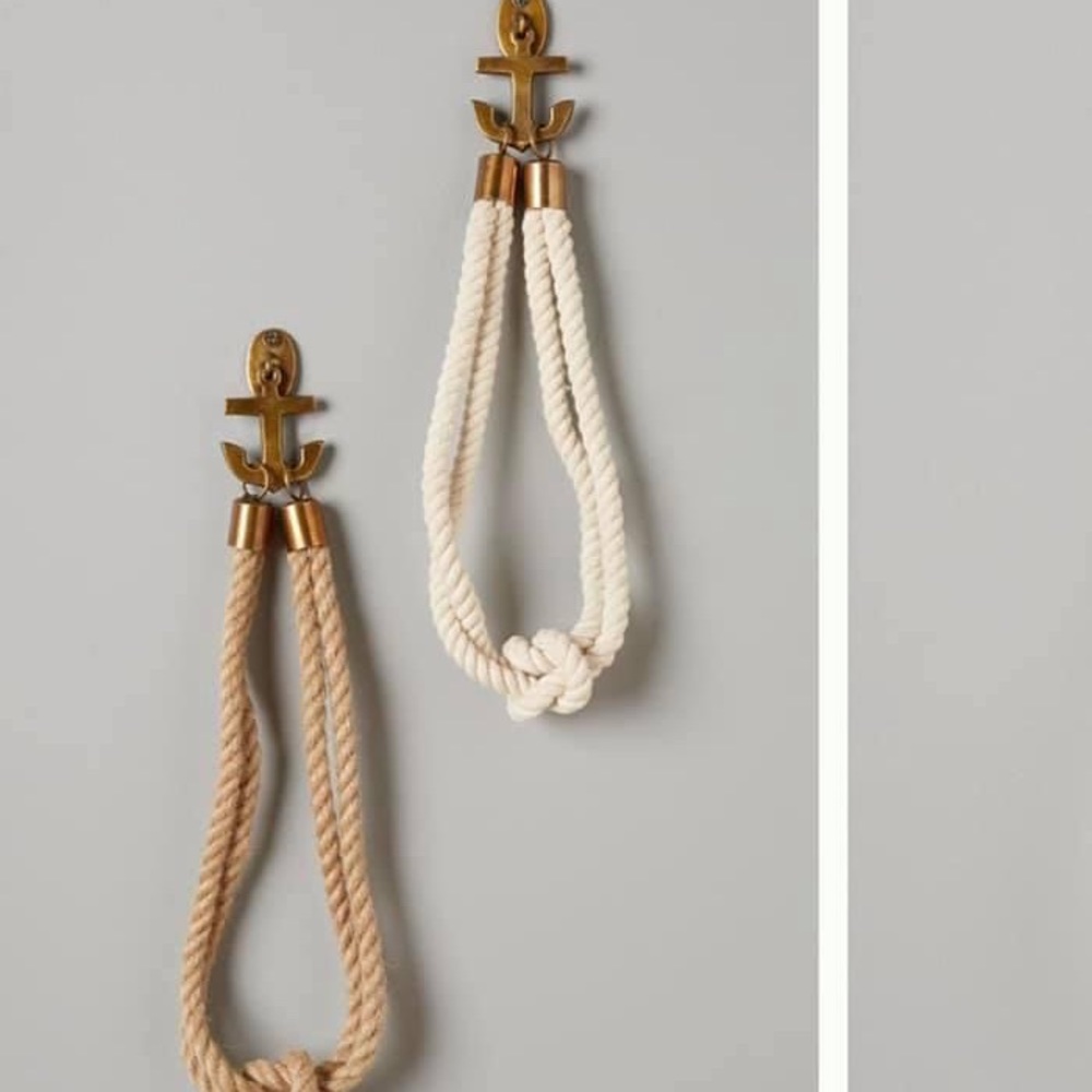 Anthropologie curtain tie backs